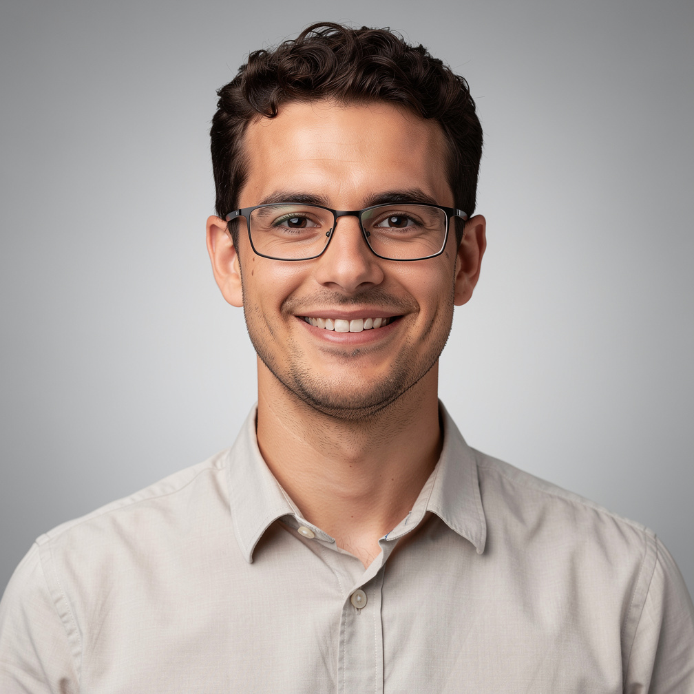 Portrait of a Belgian man communication trainer